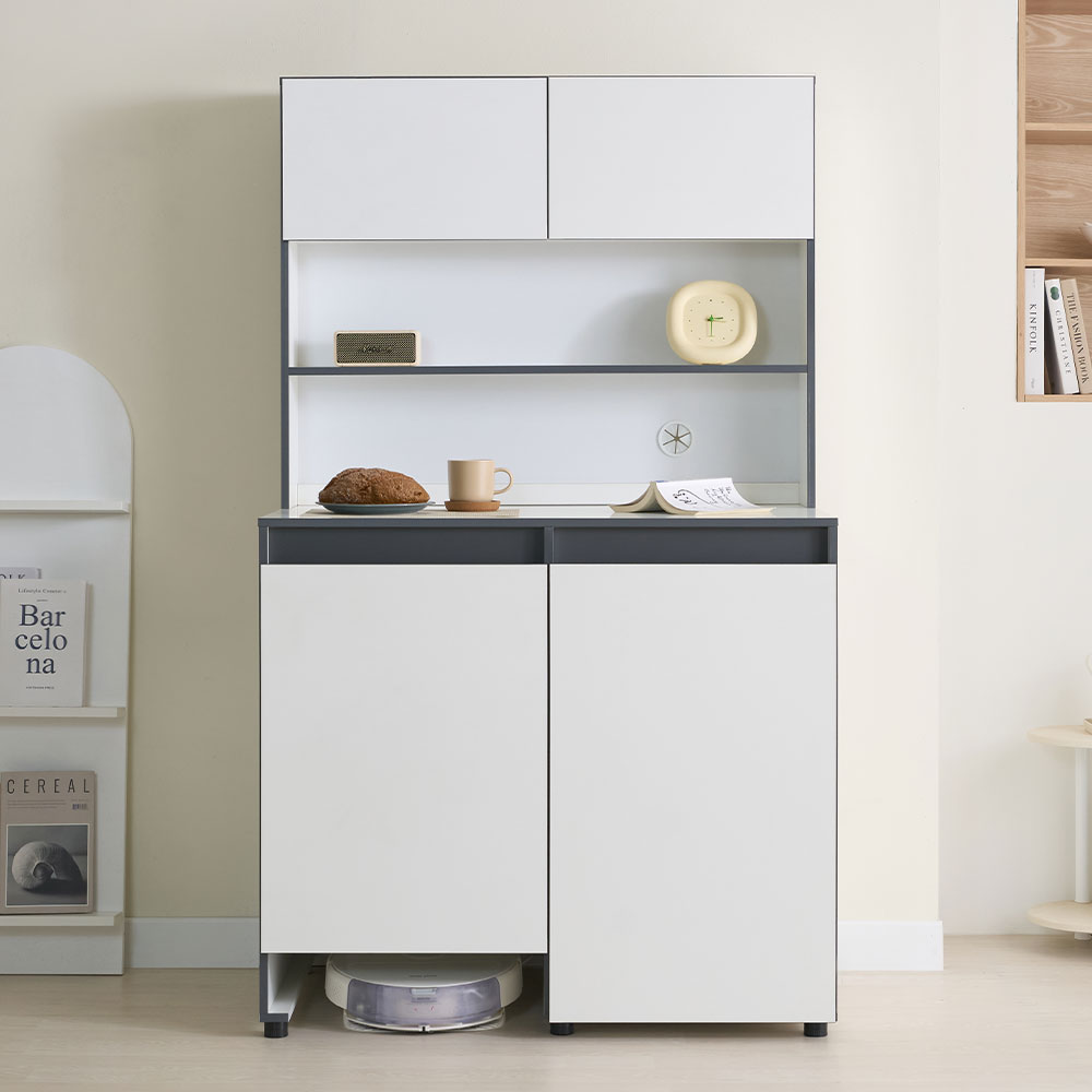 팰리스 인테리어 키큰 홈카페 주방 광폭 냉장고 틈새 로봇청소기장 로봇청소기수납장 225,000원