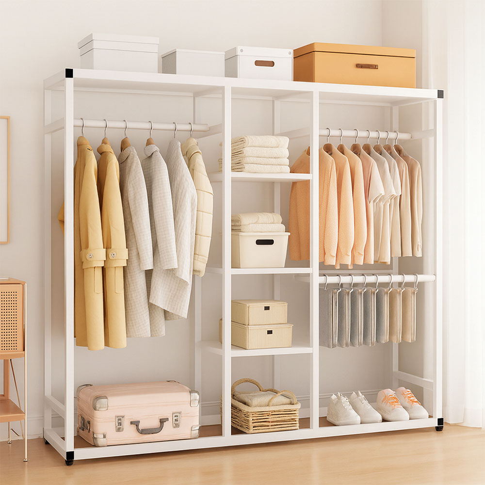 가구느낌 장드레스룸 시스템 철제 스탠드 행거 43,900원