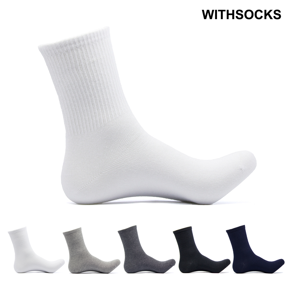 위드삭스 무봉제 심리스 밴딩 골지양말 중목 학생양말 남성 1,890원