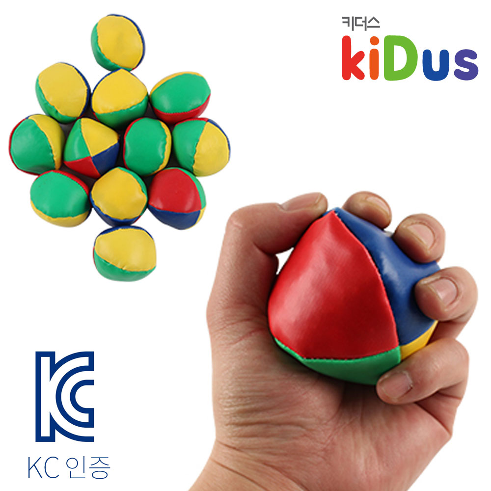 키더스 PU 소프트볼 12개 세트 공 던지기 오재미 11,000원