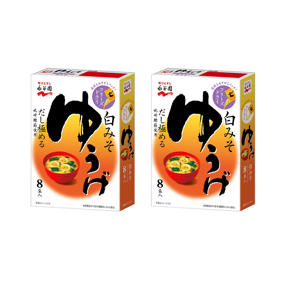 유부 미역 일본 미소된장국 나가타니엔 미소시루 유우게 (흰된장) 66gx2개 (총 132g), 132g, 1개 13,900원