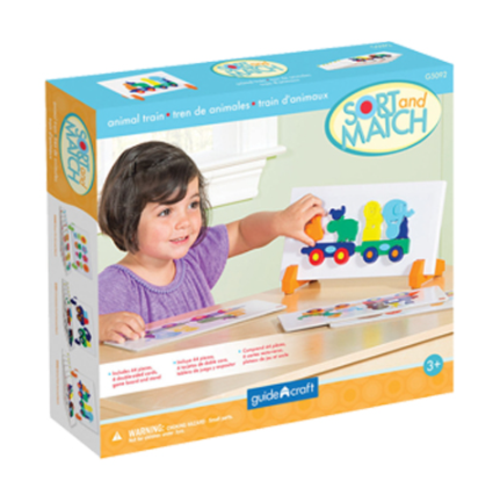 가이드크래프트 마그네틱 패턴보드 (동물기차) 90,000원