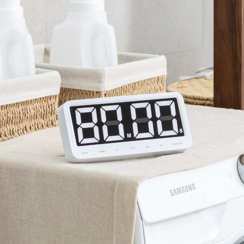 네오메타 LED 빅타이머 미니타이머 비주얼타이머 무소음 달력 시계 타이머 모음 48,900원