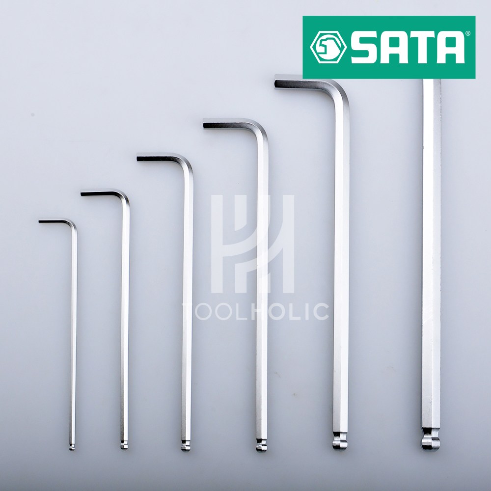 SATA 사타 육각 엑스트라롱 볼 렌치 모음 (1.5~5mm) 801XXX 850원