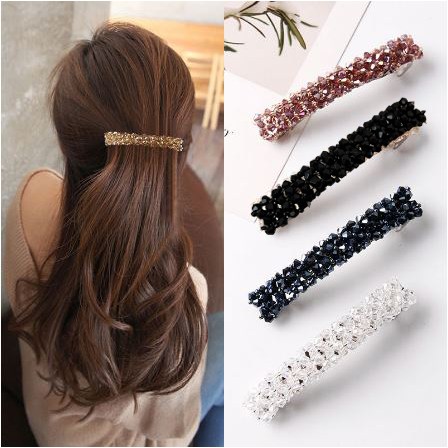 미다미 워너 패턴 크리스탈 비즈 자동핀 21,900원