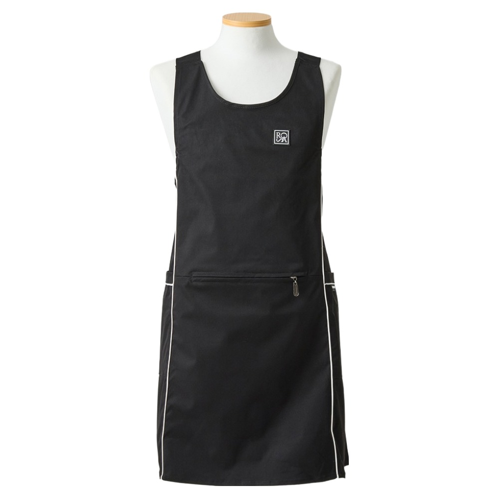 로사홈 방수 파이핑 앞치마, 1개, 블랙 18,500원