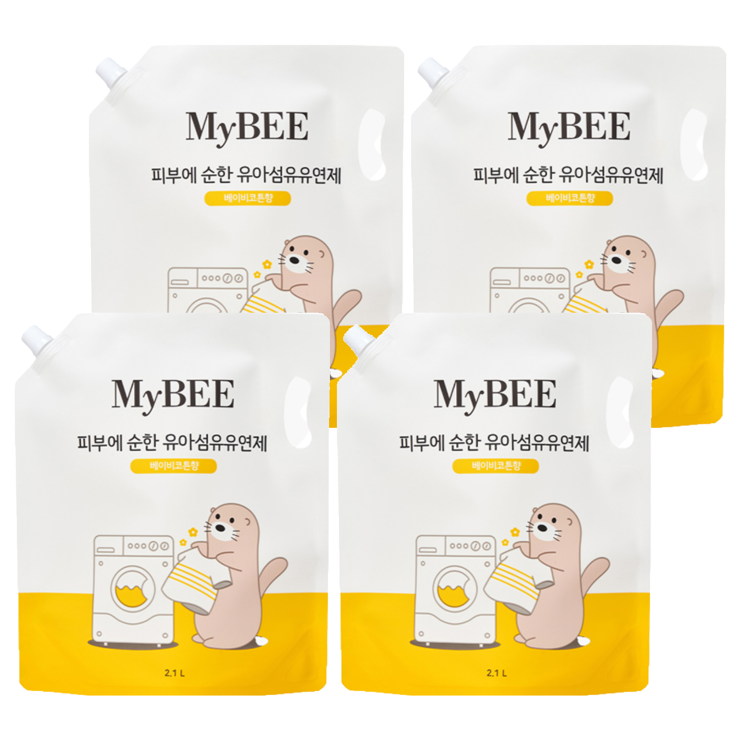 마이비 피부에 순한 유아 섬유유연제 베이비코튼향 리필 20,900원