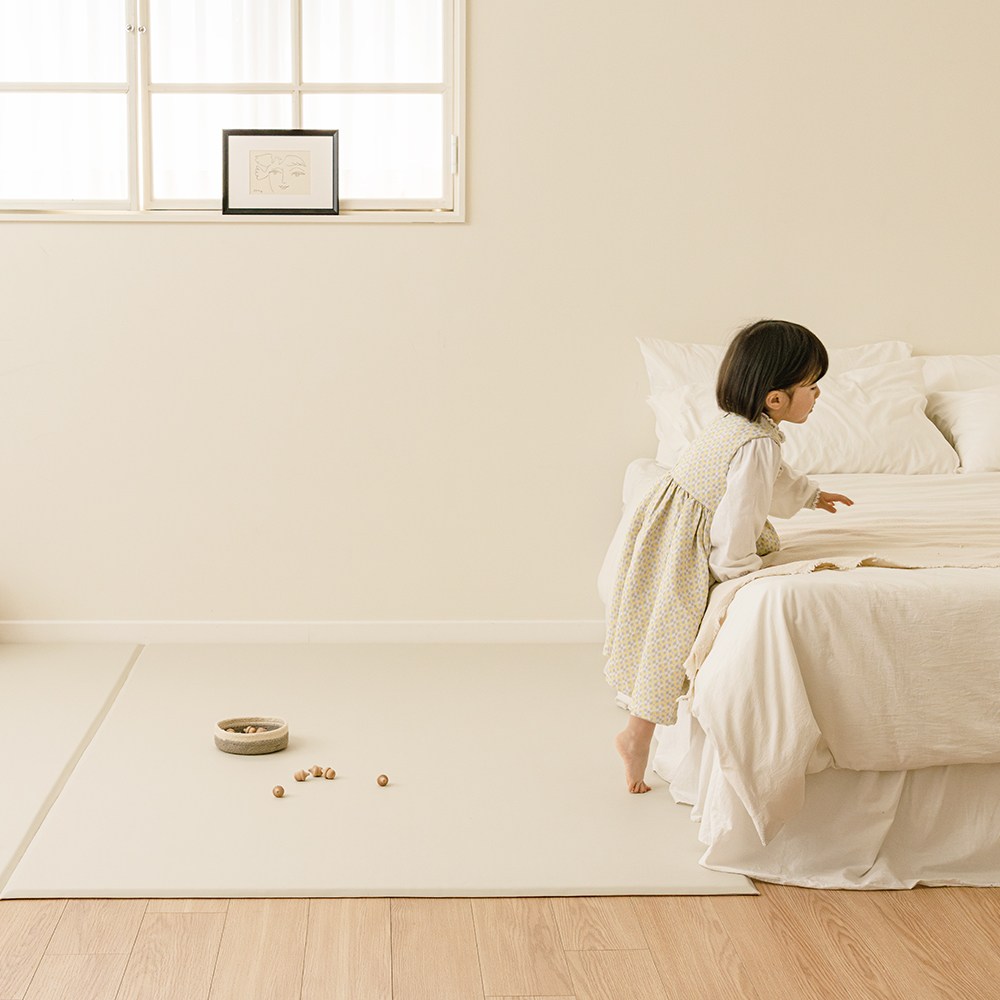 에코폼 놀이방 플랫 유아 PU 매트, 네츄럴 코튼 109,200원