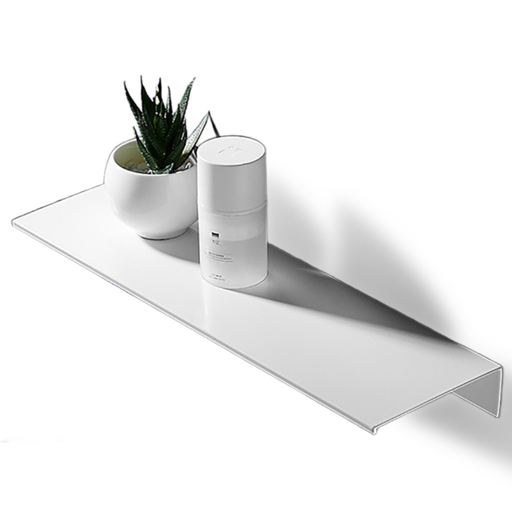 라온 무타공 심플 욕실 선반, 화이트, 1개 10,900원