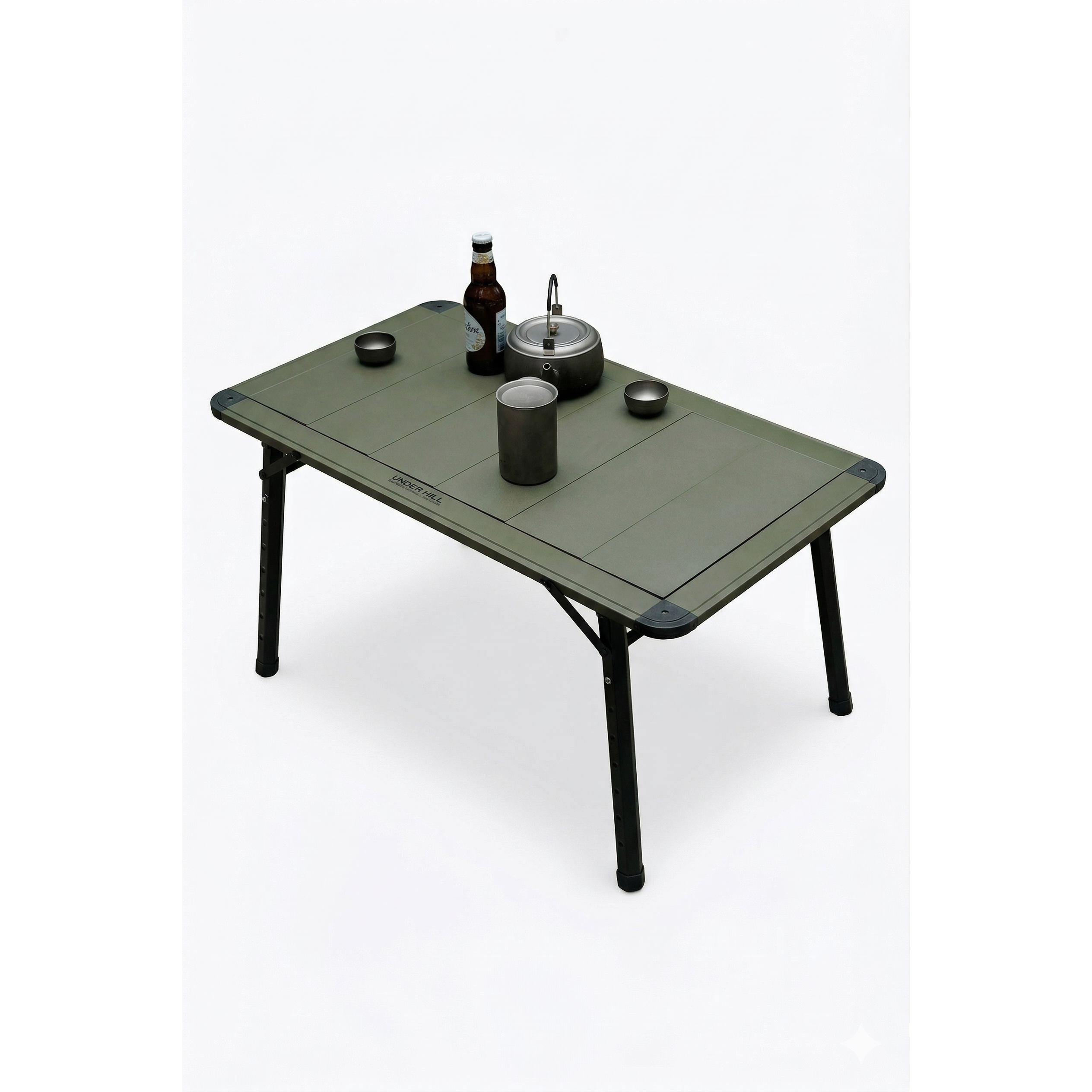 IGT 테이블 접이식 휴대용 경량 알루미늄 캠핑테이블, 올리브 카키 69,000원