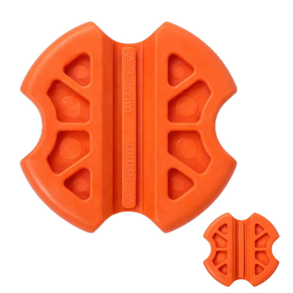 논슬립 그립형 전선 와이어 당김기 케이블 풀러 손보호 작업용, 2개, 현재가 9,100원