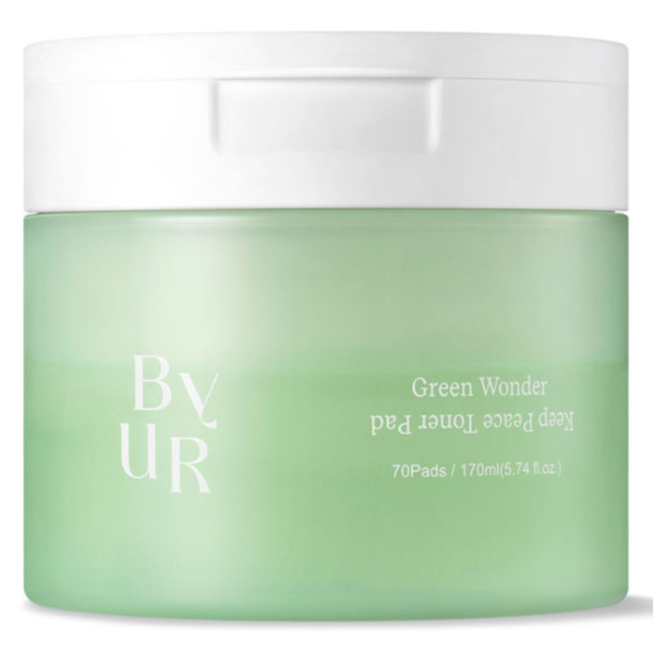 바이유어 그린원더 킵피스 토너패드, 70매입, 1개, 170ml 17,500원