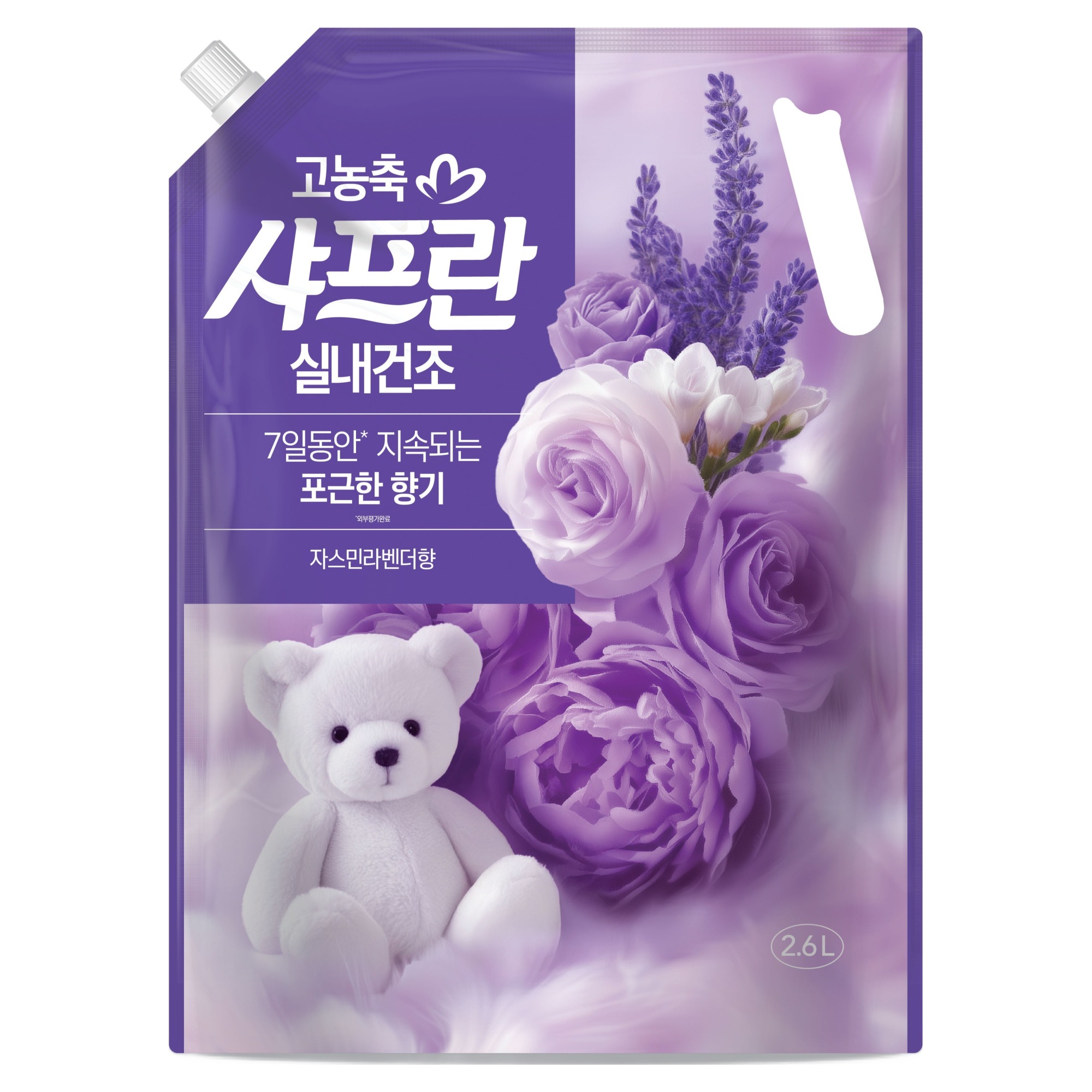 샤프란 고농축 섬유유연제 자스민라벤더 리필 6,500원