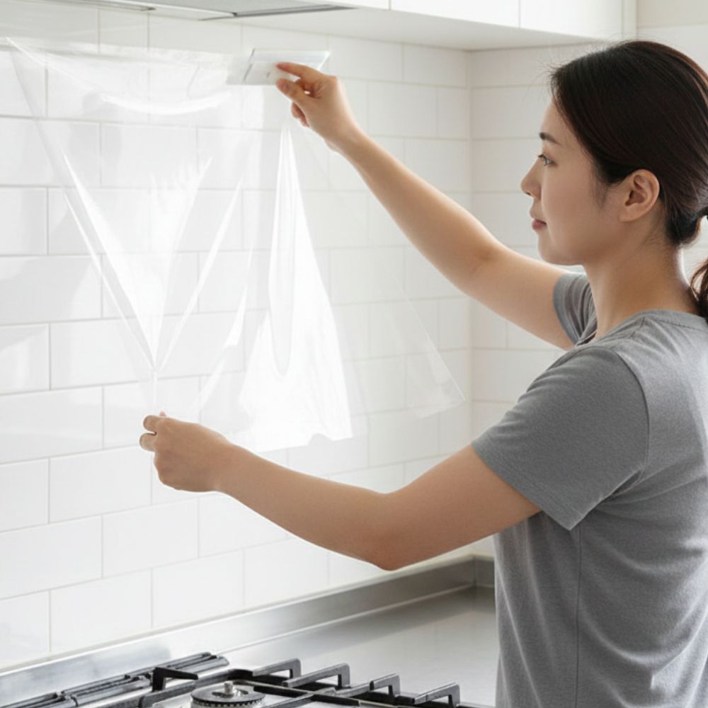 유또 주방 오염 기름때 방지 투명 시트지 8,700원