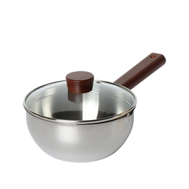 퀸센스 안심냄비 스테인리스 편수냄비(18cm 20cm) 40,900원