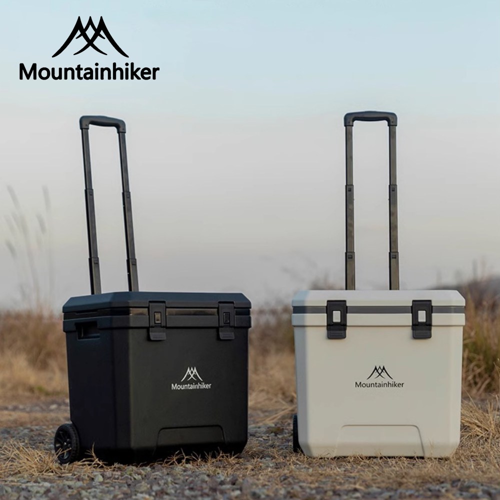 마운틴하이커 트롤리 쿨러 36L 대용량 바퀴달린 아이스박스 캠핑 낚시 휴대용 보냉 캐리어 94,000원