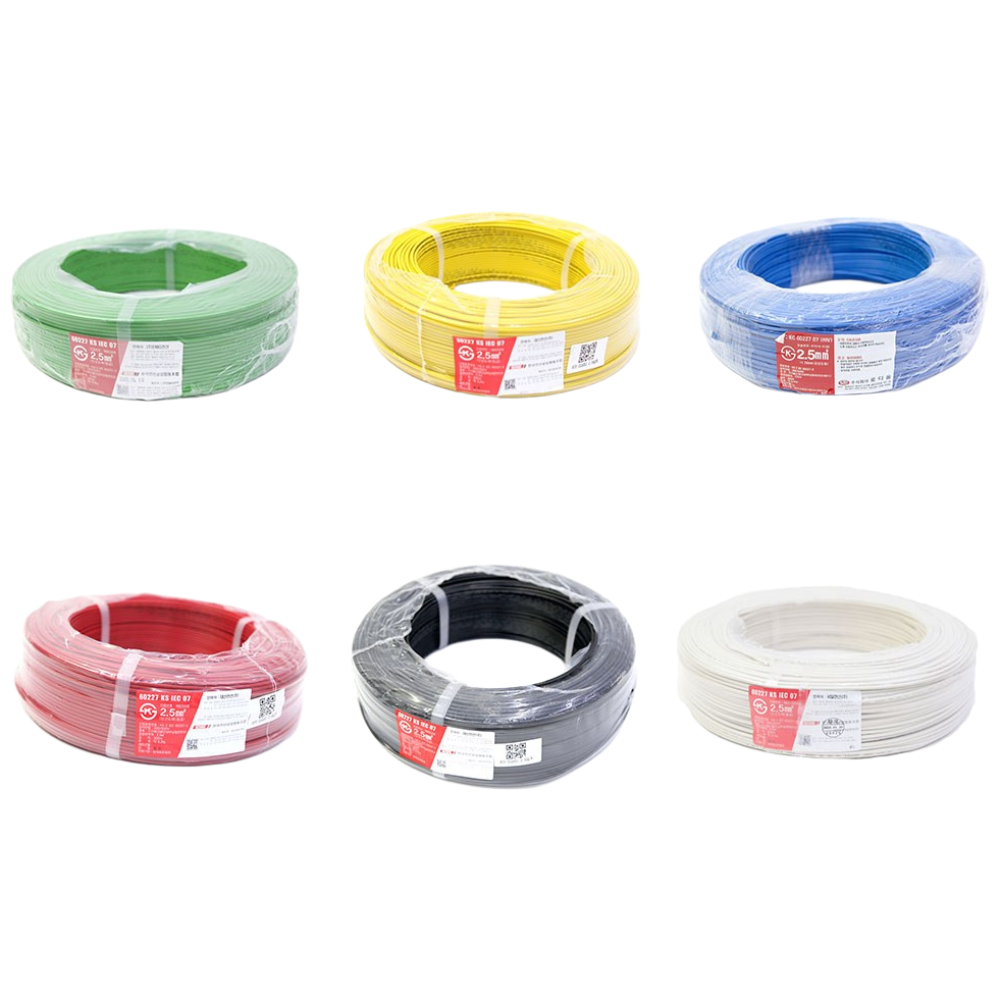HIV 2.5SQ 단선 100m 재단판매 전선 배송메모에 색상입력, 1개 57,880원