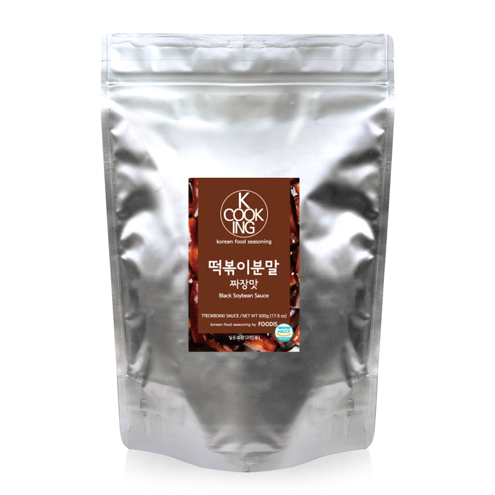 케이쿠킹 떡볶이 분말소스 짜장맛, 500g, 1개 7,590원