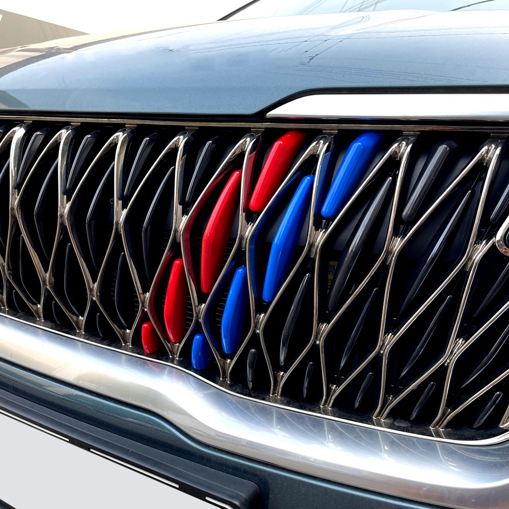 더블랙 호환 4세대 카니발 KA4 튜닝 용품 그릴커버 국기몰딩, 현재가 25,000원