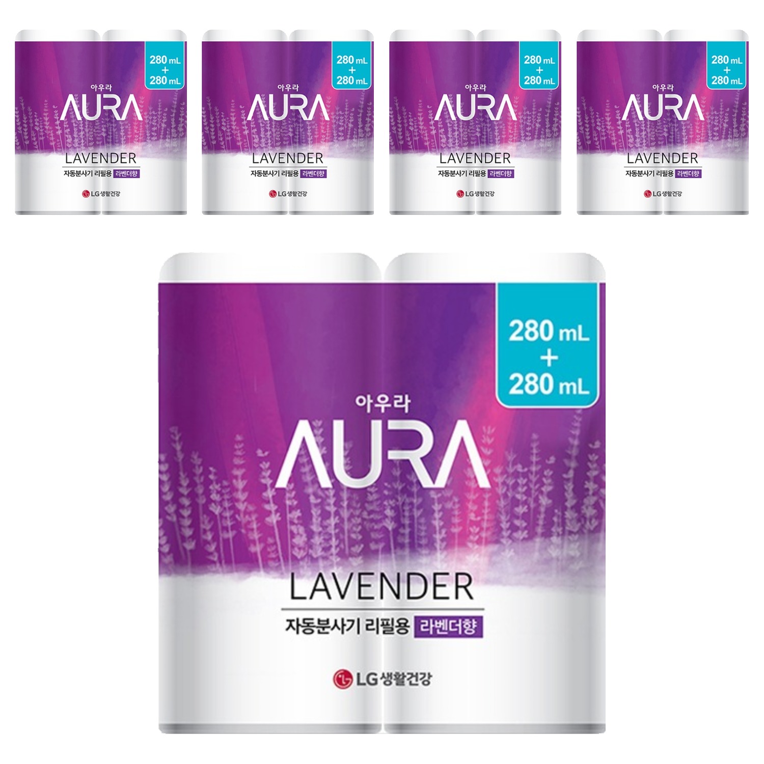 아우라 자동분사 방향제 리필 2개입 54,000원