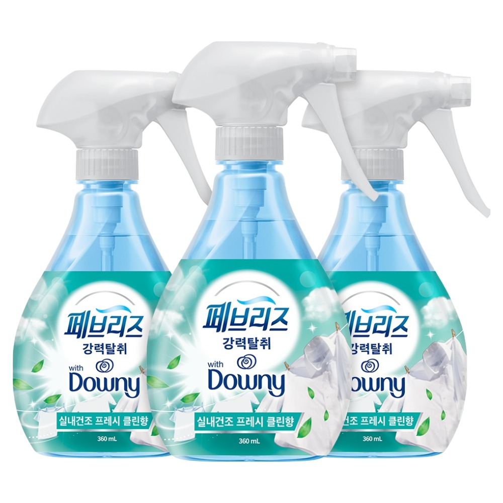 페브리즈 섬유탈취제 다우니 실내건조 프레시클린향 본품 16,140원