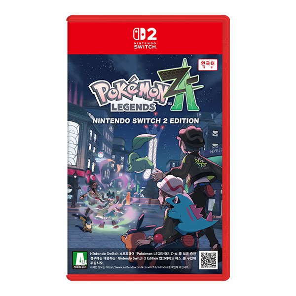 [온라인공식판매처 에스엠퓨처스] 닌텐도 스위치2 포켓몬 레전드 ZA 스위치2에디션 게임팩 66,400원