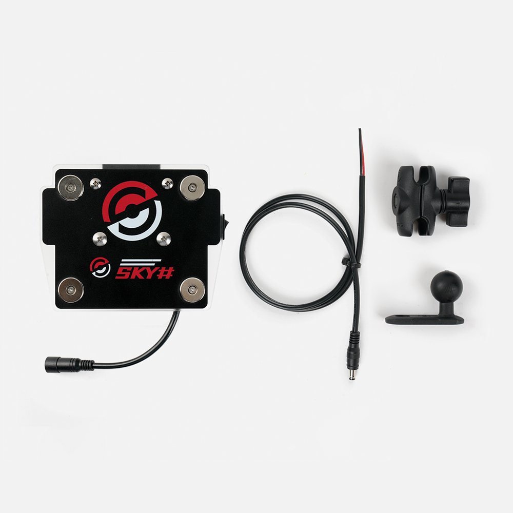 SKY# 배달대행 오토바이 자석 충전거치대 2구오픈형 듀얼B-1(본체마운트세트), 2구거치대오픈형B-1/003 72,000원