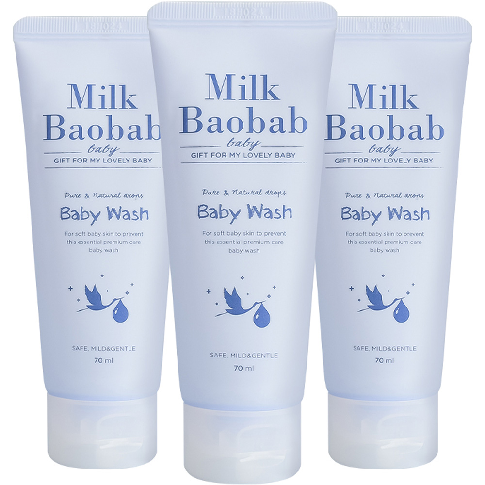 밀크바오밥 베이비 워시 세트 70ml 7,900원