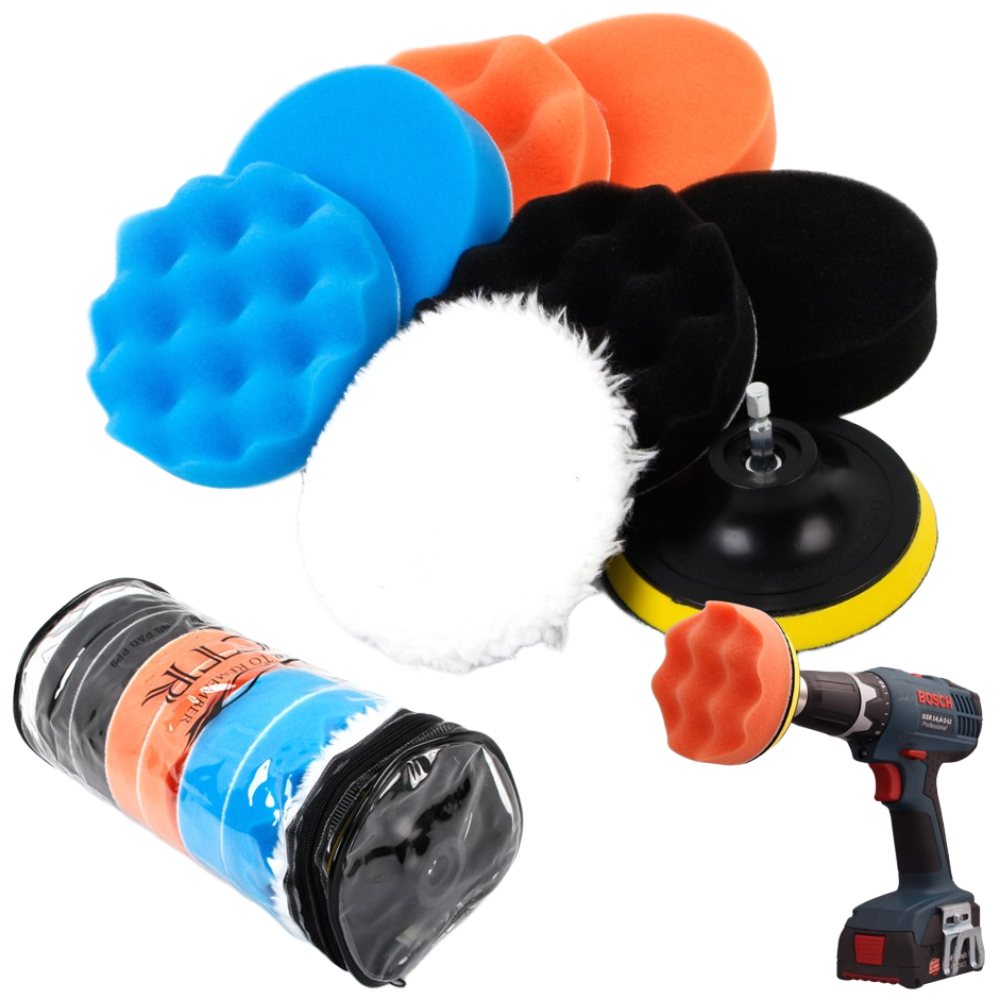 CTR 차량용 광택패드 4인치 9종세트 100mm 7,900원