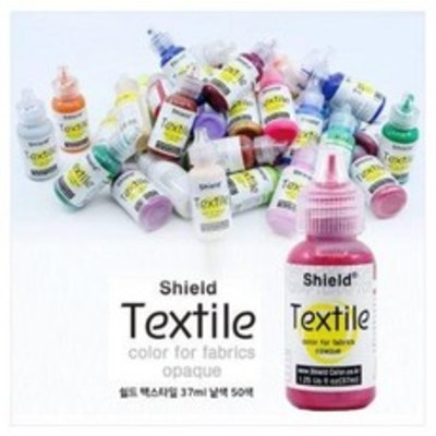 쉴드 텍스타일 DIY 섬유 패브릭 물감 낱색 37ml 2,900원