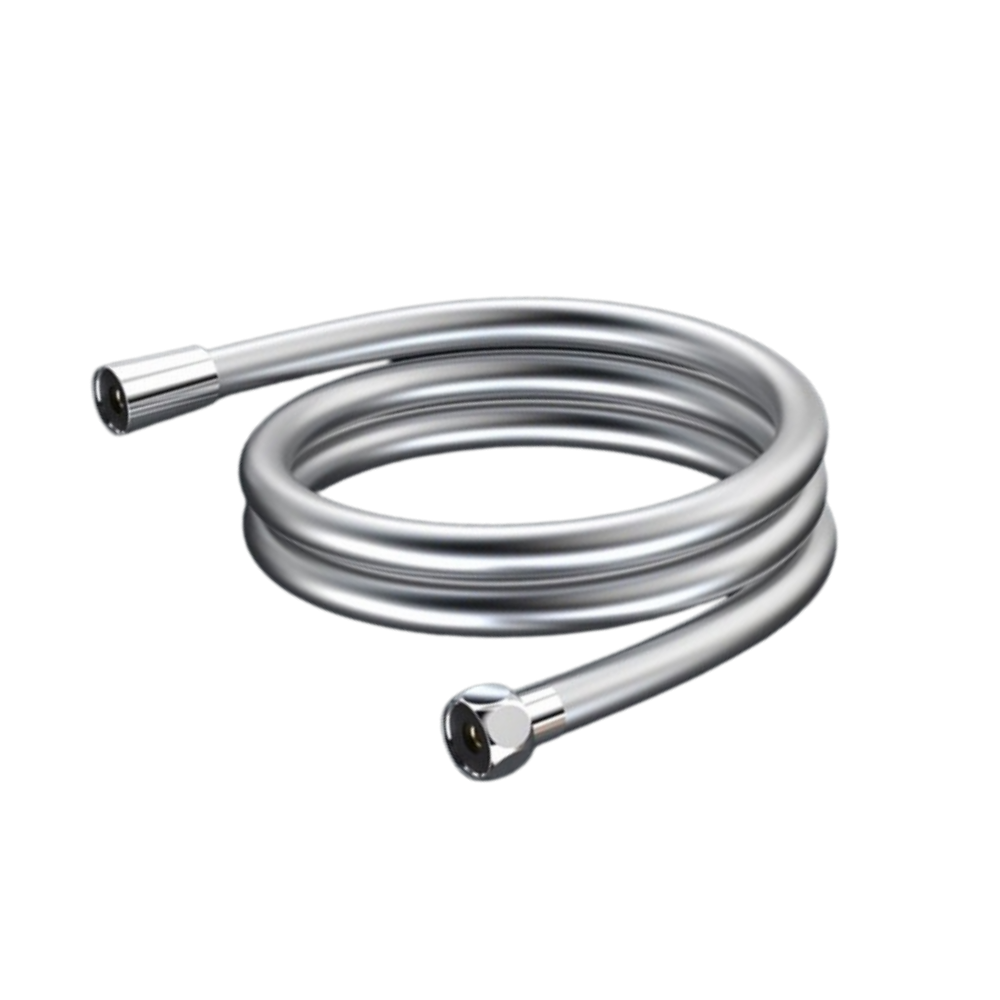 키친9단 물때방지 꼬임방지 PVC 샤워호스 샤워줄, 실버, 2m 4,000원