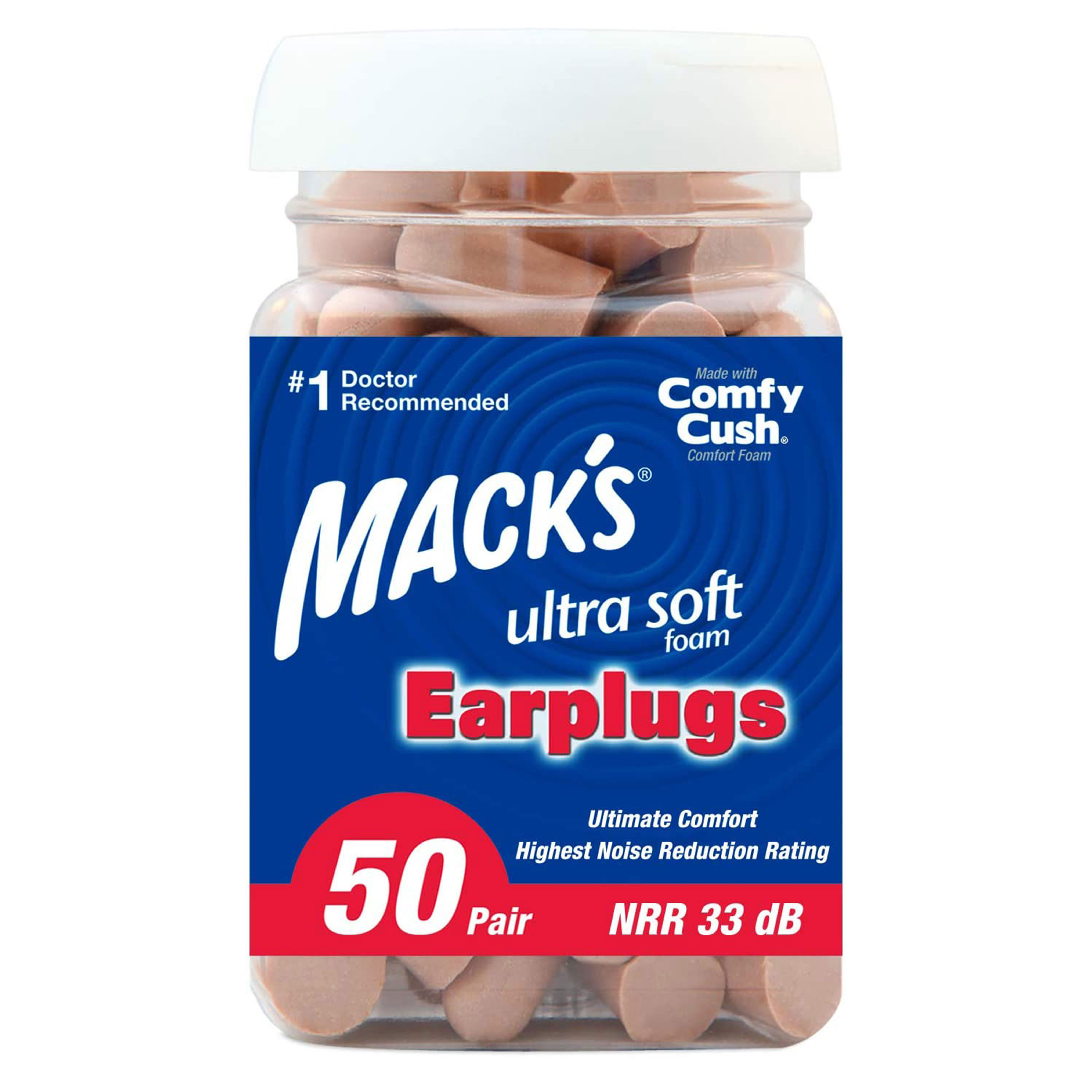 Macks 울트라 귀마개, 1개, 100개입 20,440원