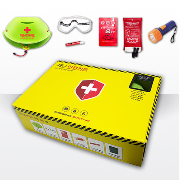 재난안전키트 6종세트(지진 화재 대피용)난연소재제작 방염 68,200원