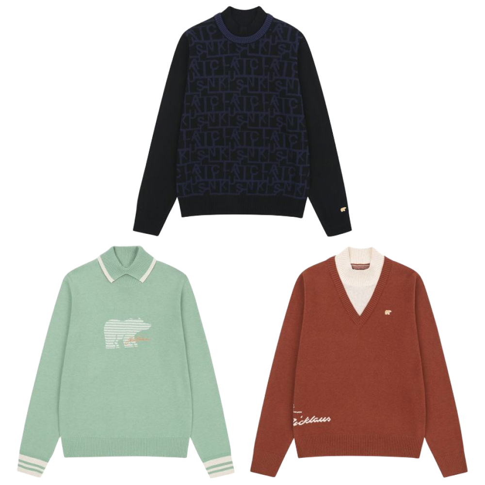 [잭니클라우스] 여성 니트 풀오버  3종세트 117,000원