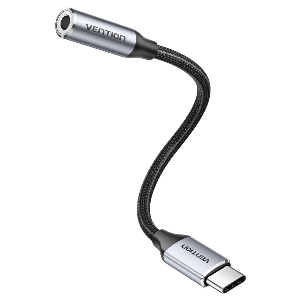 벤션 하이파이 DAC C타입 to 4극 3.5mm AUX 케이블 젠더, 1개, BIDHA 14,900원