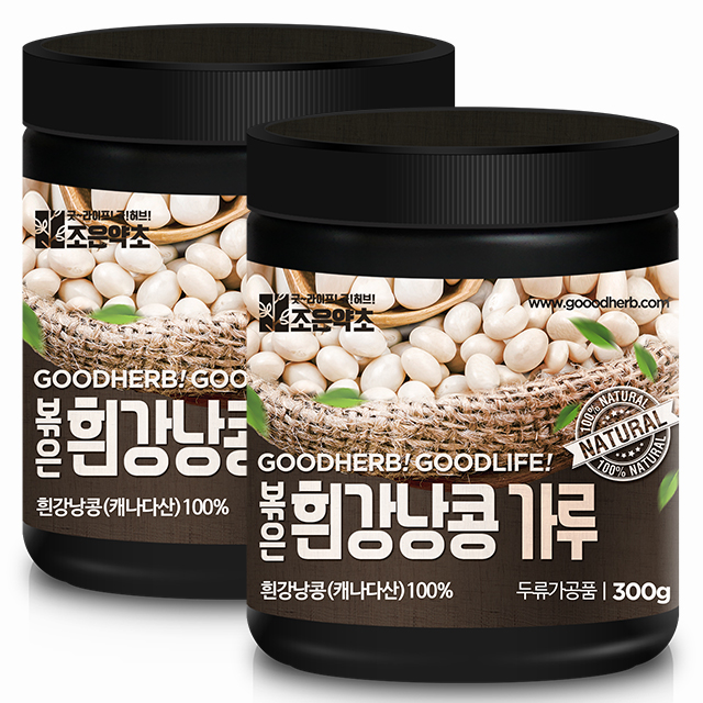 조은약초 프리미엄 볶은 흰강낭콩 가루, 2개, 300g 11,020원