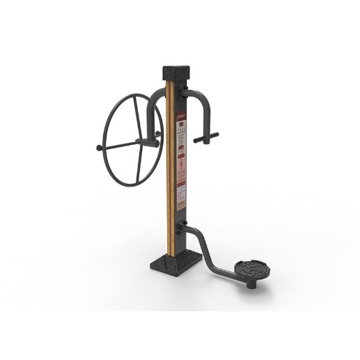 월드스포츠산업 공원 야외운동기구 머신 허리돌리기 큰활차 혼합형 WDJ-7048 2,971,500원