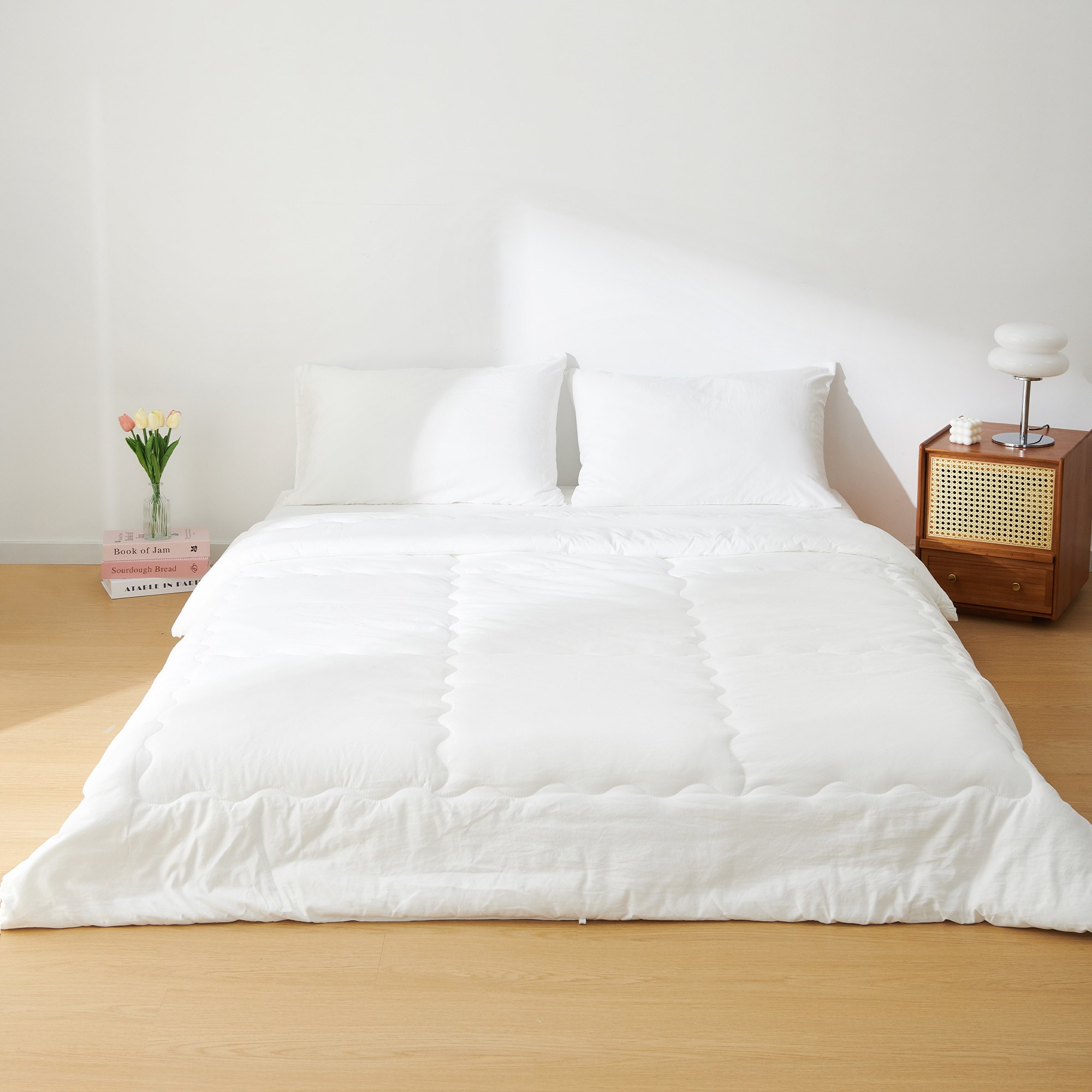 HOMERA호메라 사계절 호텔용 가볍고 부드러운 먼지 방지 간절기 차렵이불 이불솜 39,800원