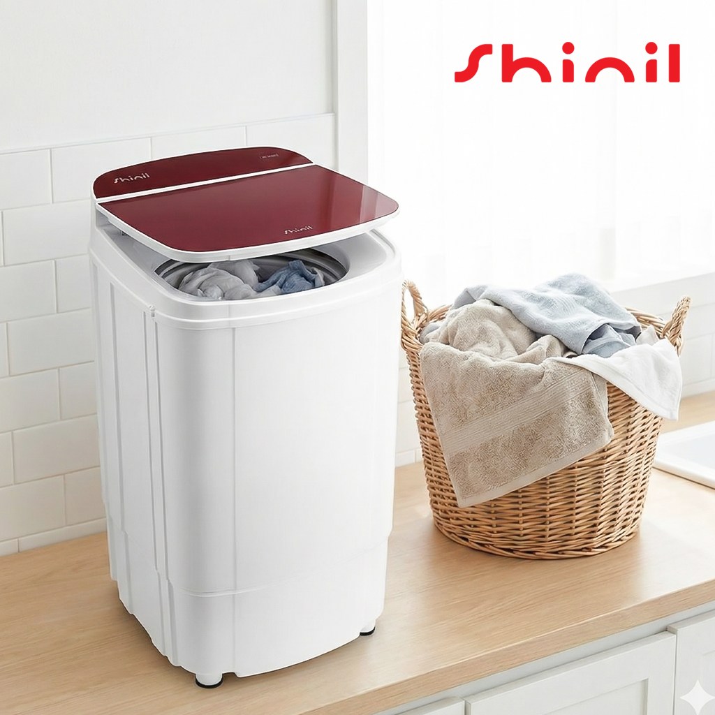 신일 스테인레스 미니 고속 탈수기 7kg 세차장 수영장 캠핑장 가정 (타이머/헹굼기능), SDM_RD7KPDW 149,000원