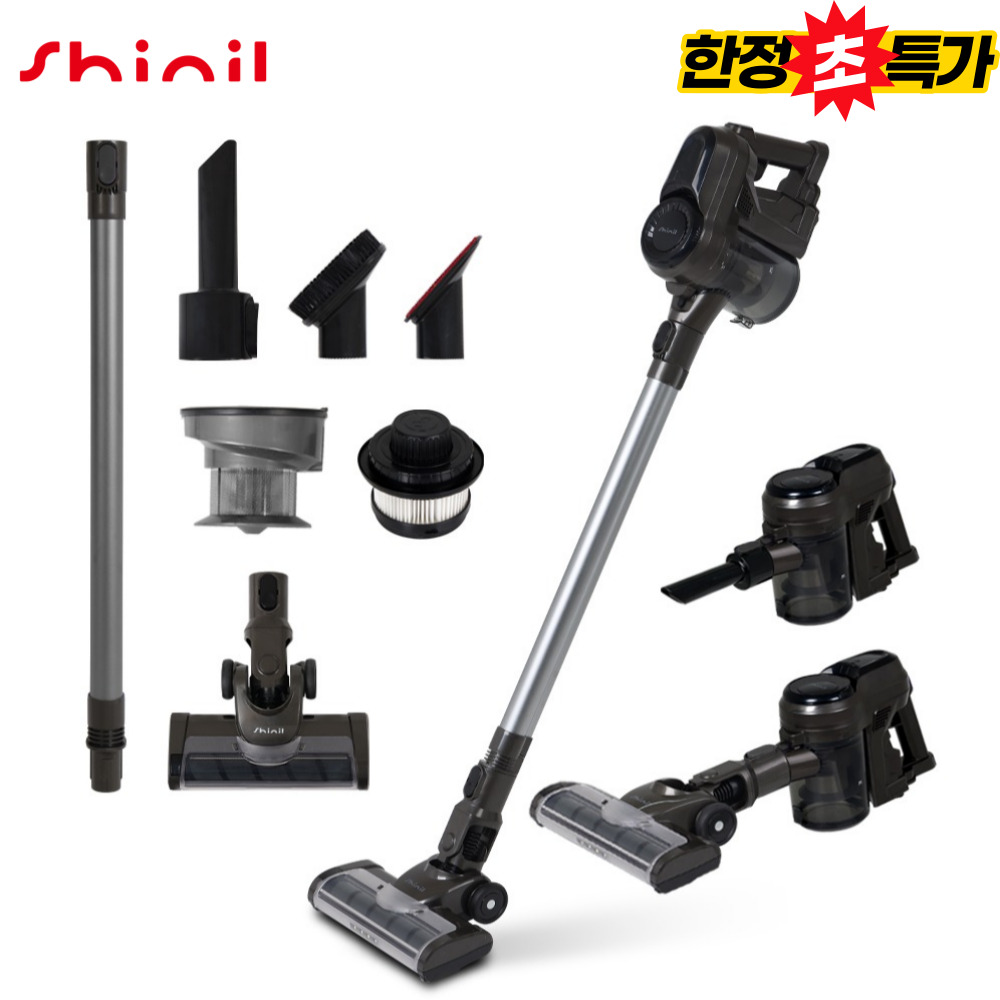 신일 무선청소기, 다크그레이+실버, SVC-3996 109,730원