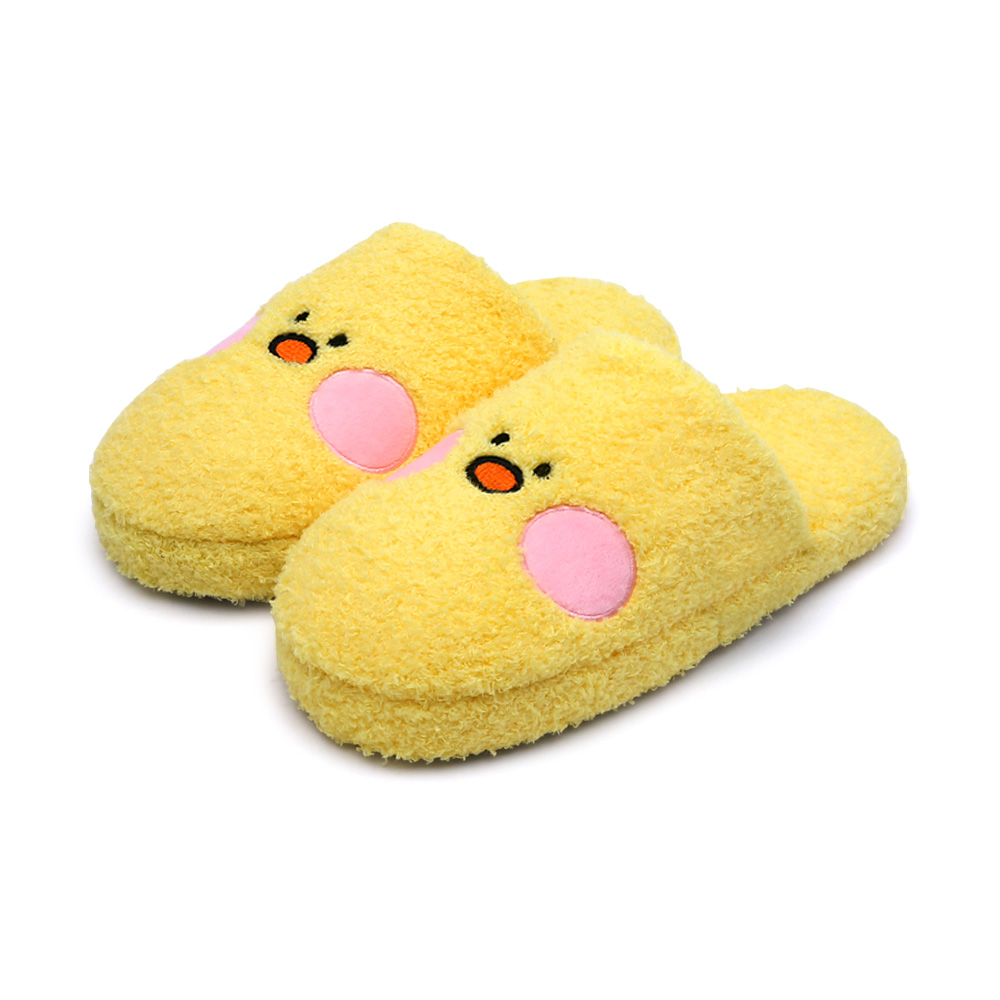 라인프렌즈 미니니 플러피 룸슈즈, 옐로우 9,900원