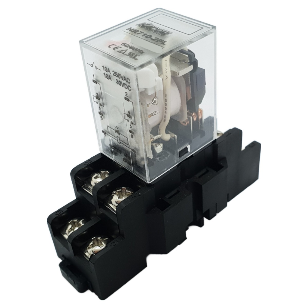 HR710-2PL KACON LY2 8핀 AC220V, DC12V,DC24V 릴레이 LED릴레이, 1개 5,900원