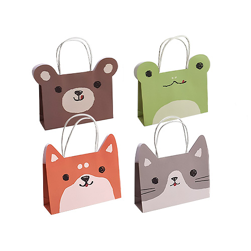 헬로리빙 포장 종이 가방 동물 쇼핑백, 고양이, 1세트 19,000원