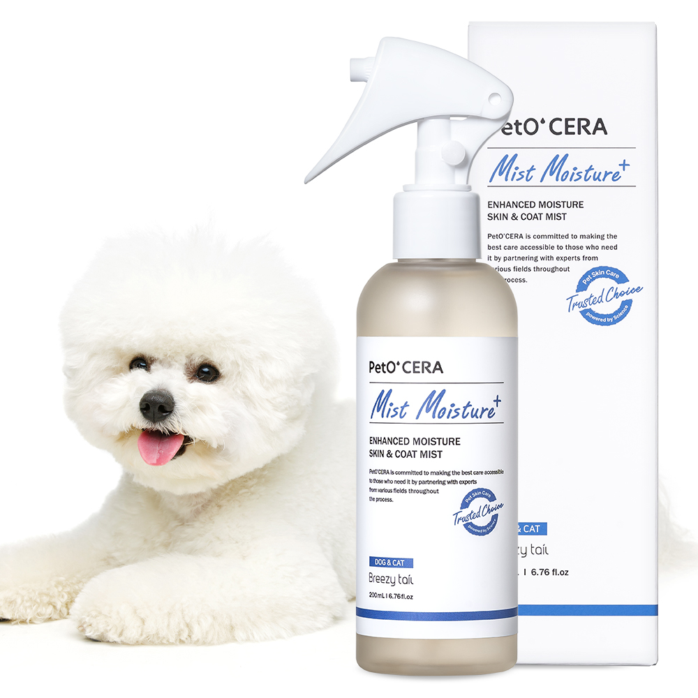 페토세라 강아지 고보습 엉킴방지 저자극 미스트 모이스처 플러스 베이비파우더향 21,000원