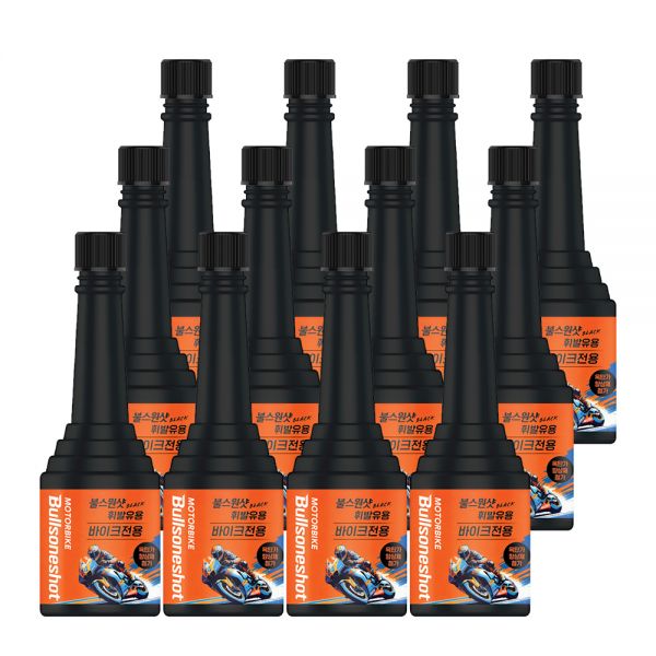 [불스원]불스원샷 바이크 오토바이전용 연료첨가제 120ml 12개입 109,920원