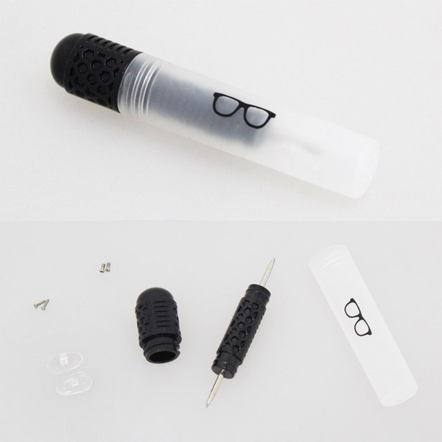 라피던트 안경 수리 키트 미니 양면 드라이버 + 실리콘 코받침 + 나사 [2세트] 5,980원