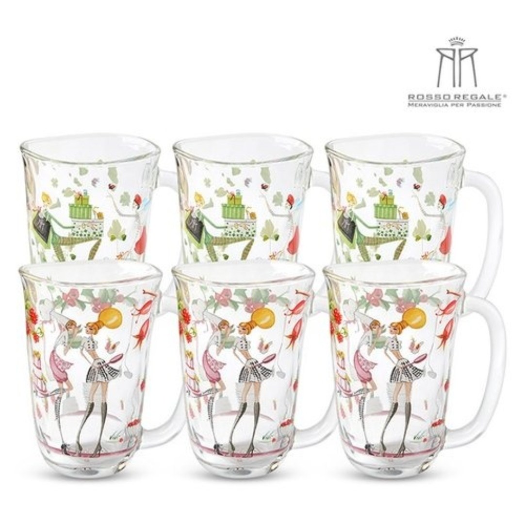 로소리갈 아데리아 유리머그잔 3p 일본이시즈카 유리머그컵3p 유리머그컵3p, 1개 31,710원