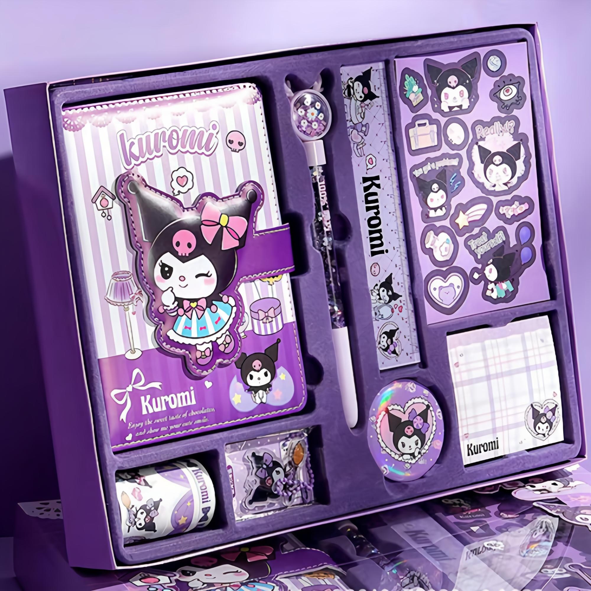 선물용 산리오 다이어리 꾸미기 세트 떡모메지,스티커,자,키링,마킹테이프,볼펜,벳지 구성 16,200원