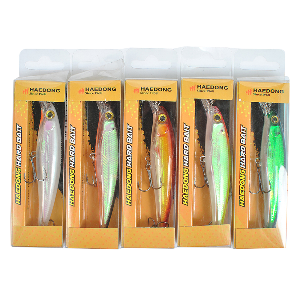 해동 두리번미노우 루어 5종 세트 8,500원