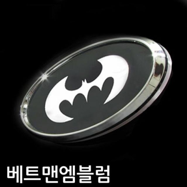 HOOT 배트맨 LED엠블럼 2WAY형(화이트-레드) 차량스티커 70,960원